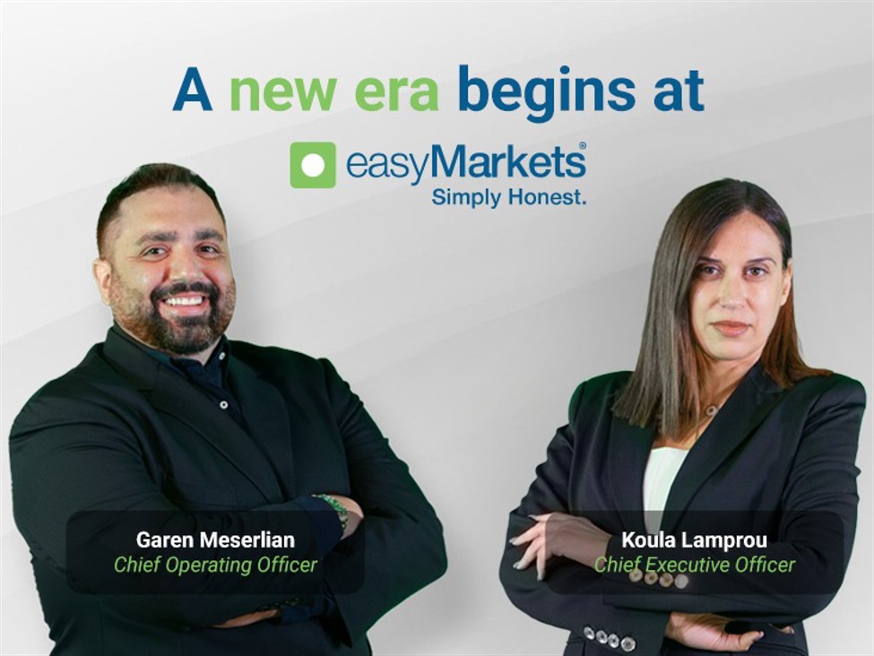 easyMarkets Announces Leadership Transition as Koula Lamprou Appointed CEO