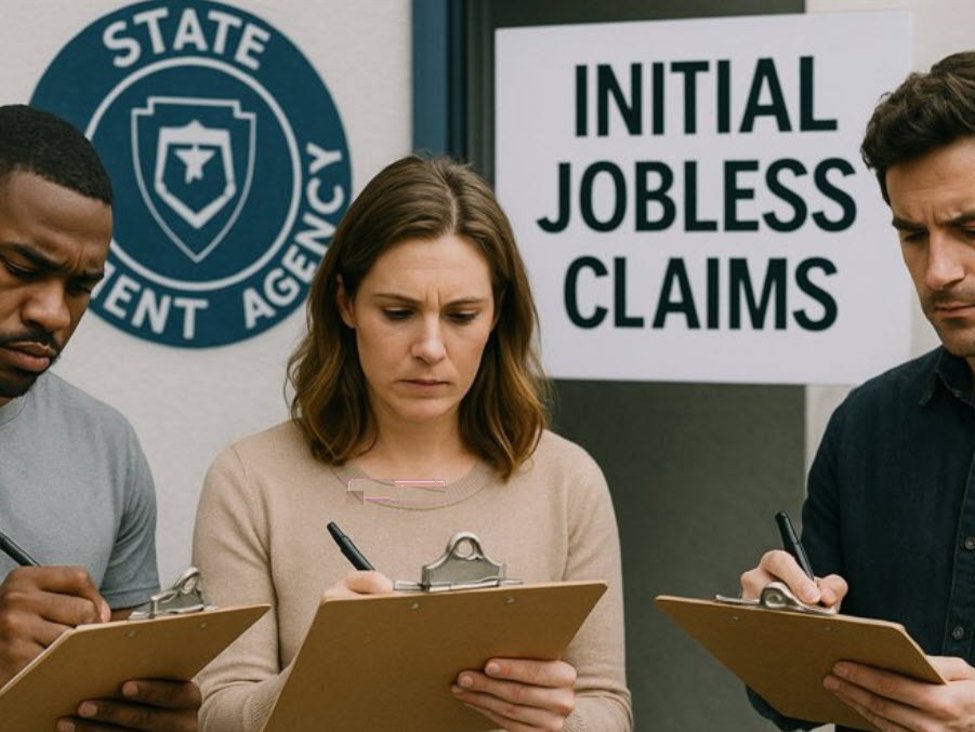 US initial jobless claims 216K vs 225K expected