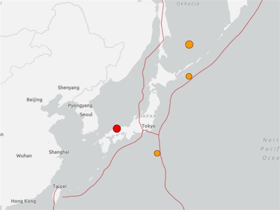 Magnitude 6.2 earthquake hits western Japan, no tsunami warning issued
