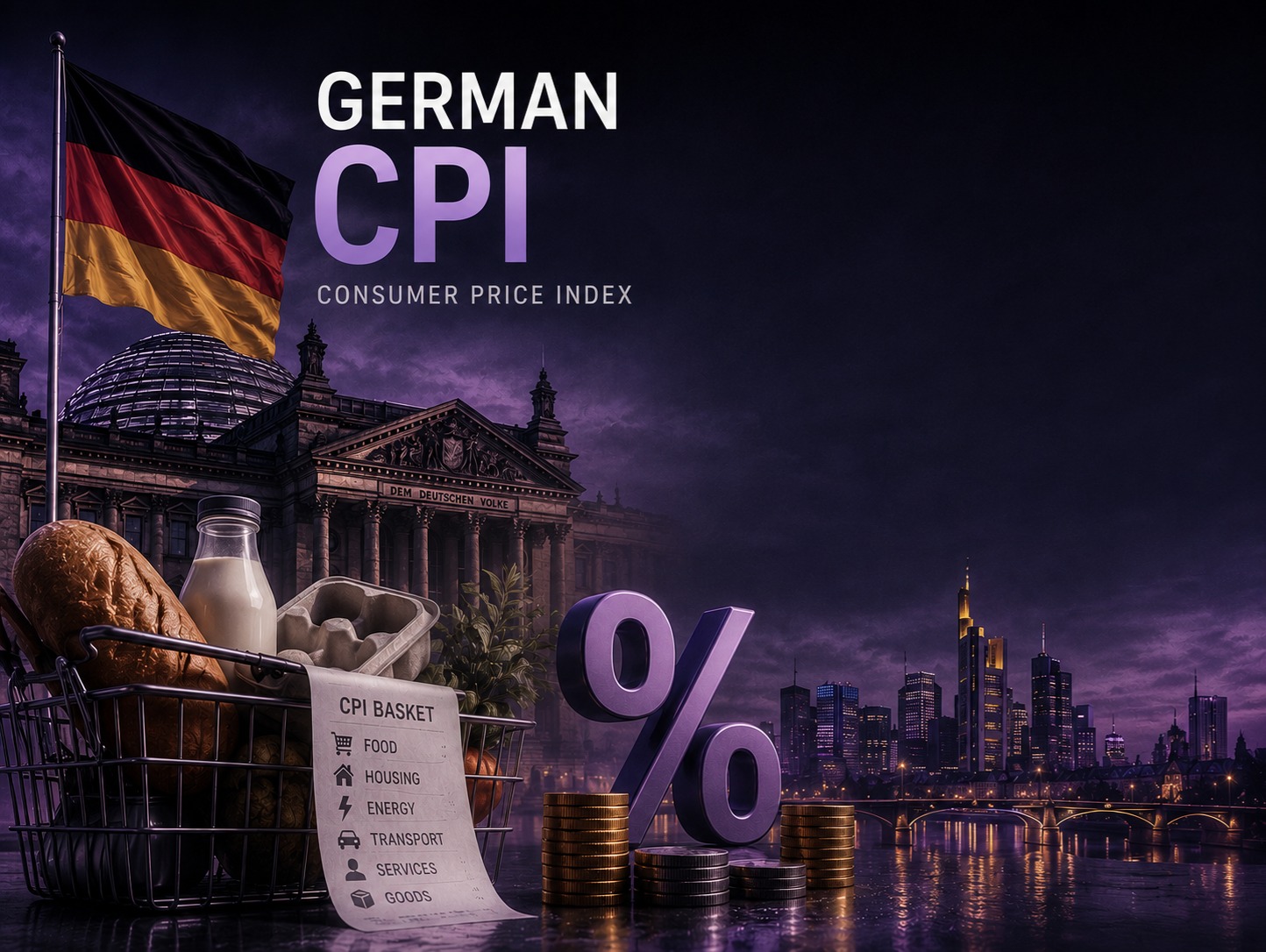 Germany July preliminary CPI +2.8% vs +2.7% y/y expected