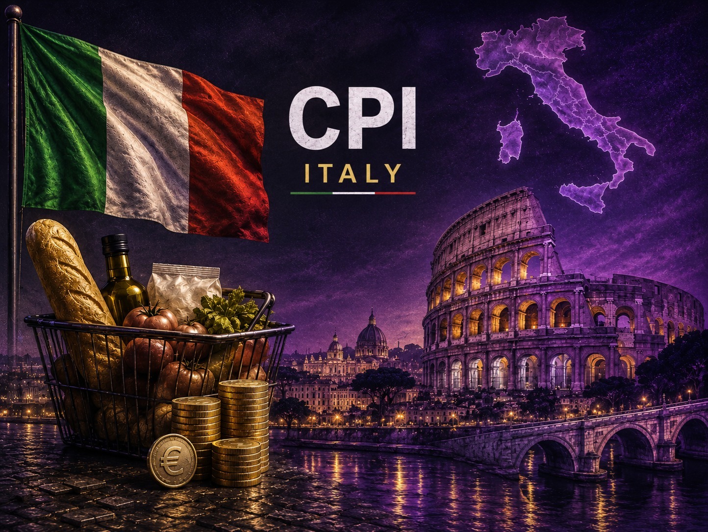 Italy July preliminary CPI +2.8% vs +2.8% y/y expected