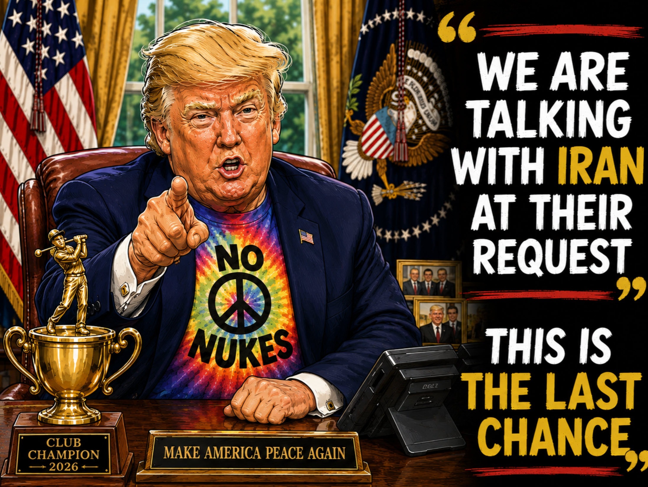 Talks are going on now. This is the last chance (again).