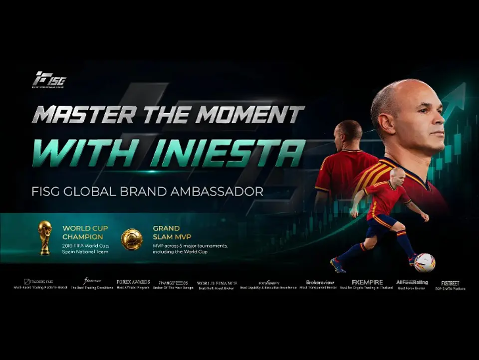 Global Broker FISG Appoints Football Legend Andrés Iniesta as Global Brand Experience Officer