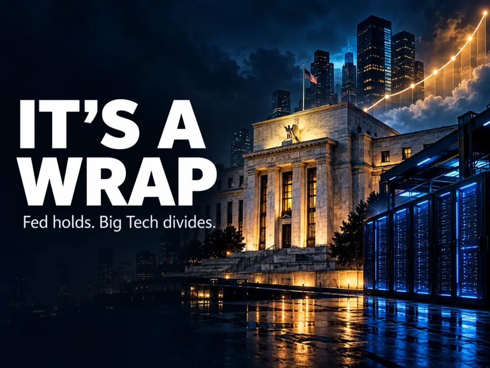 Fed holds rates, yield curve steepens as Big Tech earnings diverge