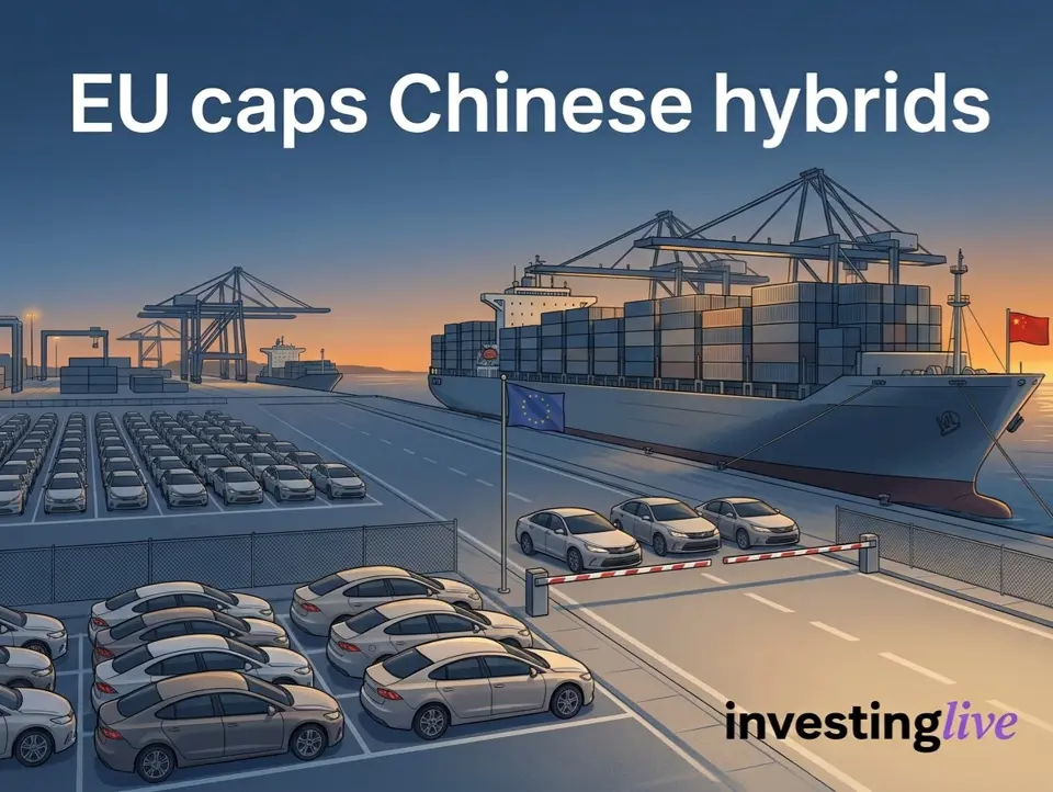 EU plans 350,000 annual cap on Chinese hybrids after Beijing agrees 16-point deal